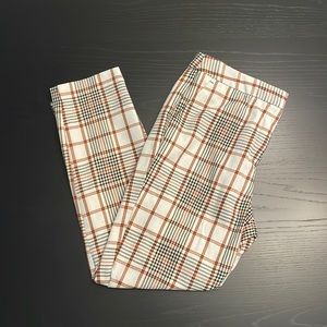 ASOS Plaid Cropped Pants